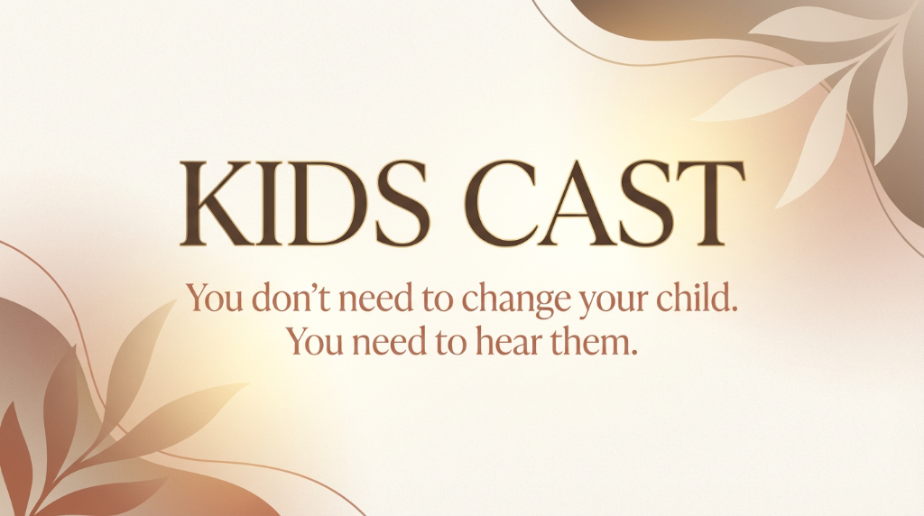 KidsCast main message artwork
