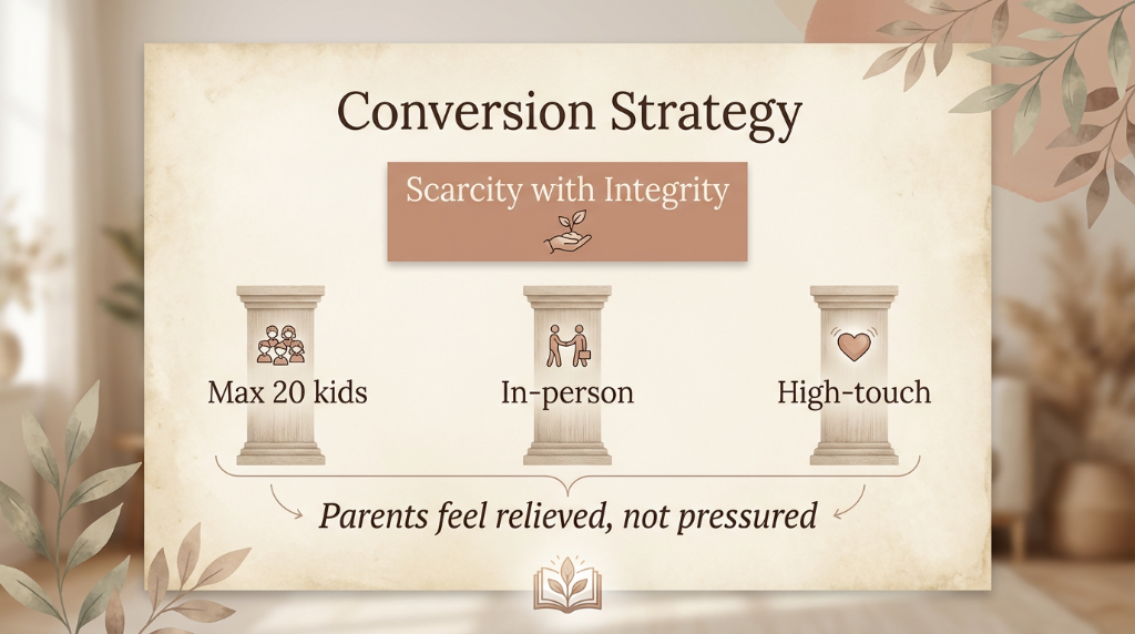 KidsCast conversion strategy visual
